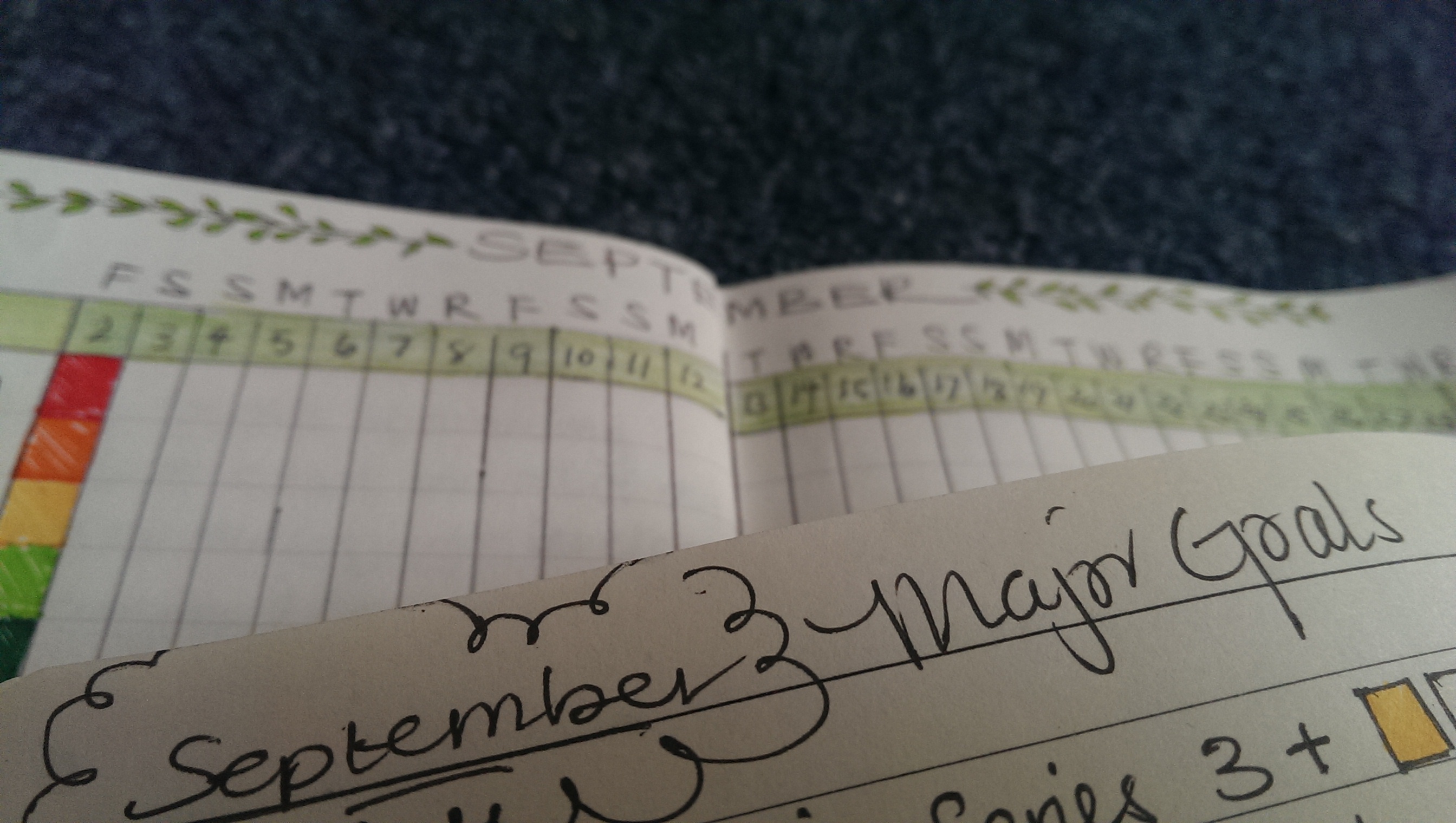 September Tracker - Begin with Barakah by Recite & Reflect